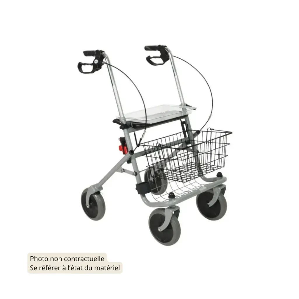 CRISTALLO Déambulateur 4 roues