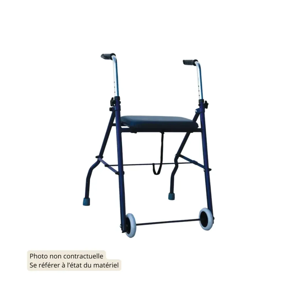 216112R Déambulateur 2 roues