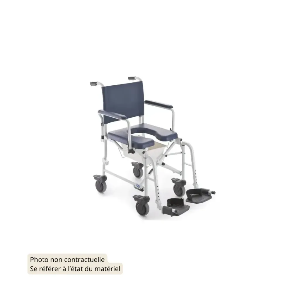H263 LIMA 5" Chaise percée pliable (Très bon état)