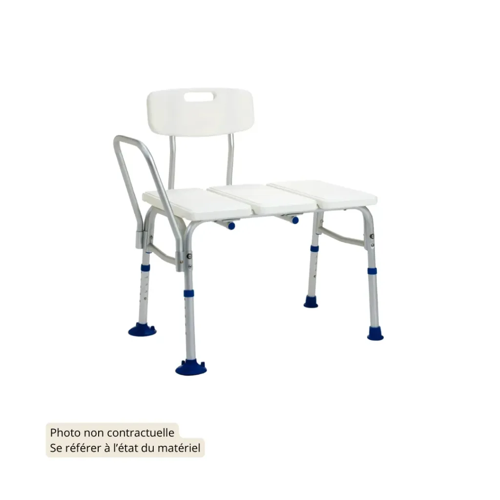 KATE Chaise de douche fixe