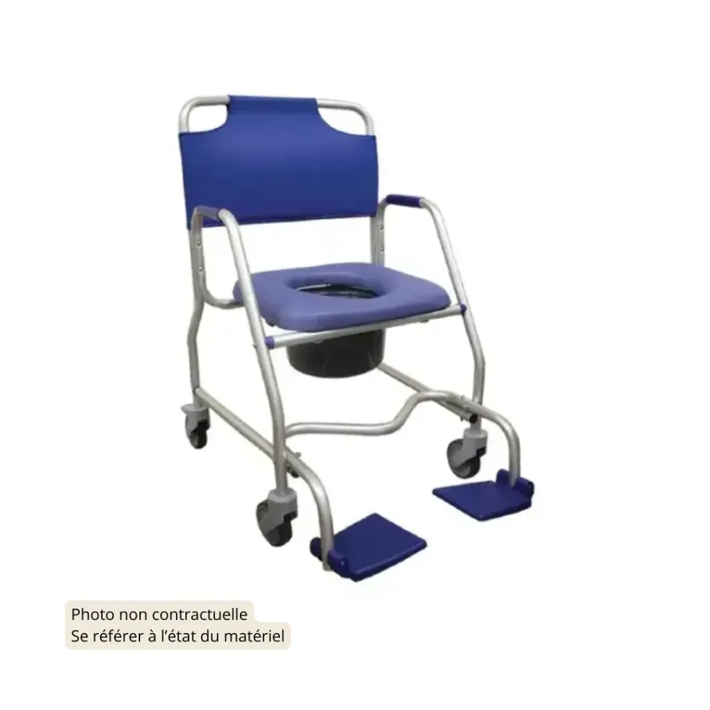 OBANA Chaise percée à roulette
