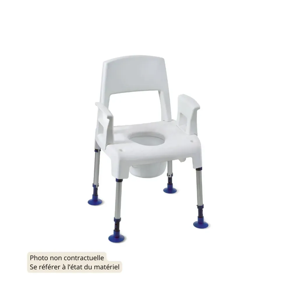 [PPAQ] PICO PERCÉE AQUATEC Chaise percée fixe (Très bon état)
