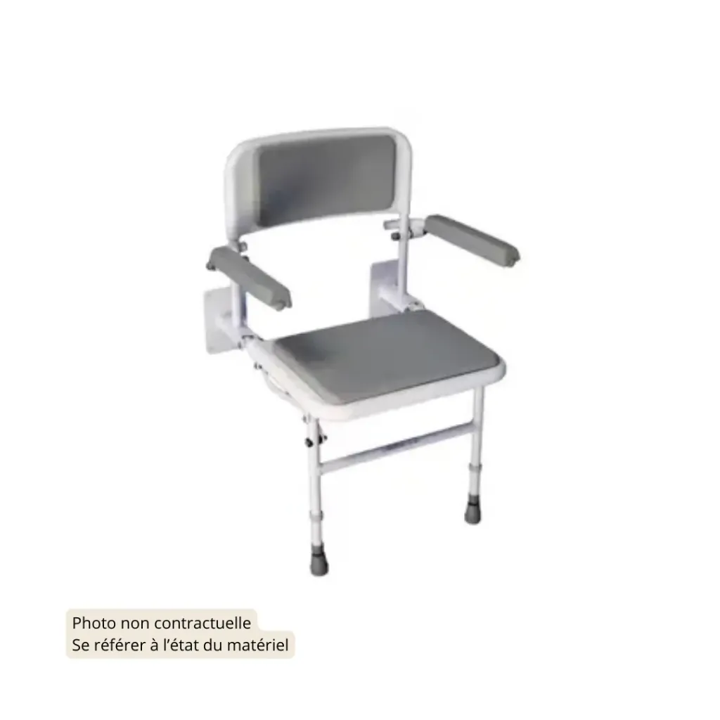 Solo Deluxe  Chaise de douche murale
