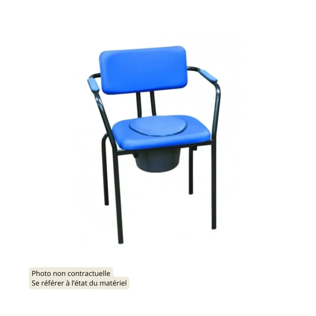 NEW CLUB Chaise percée fixe