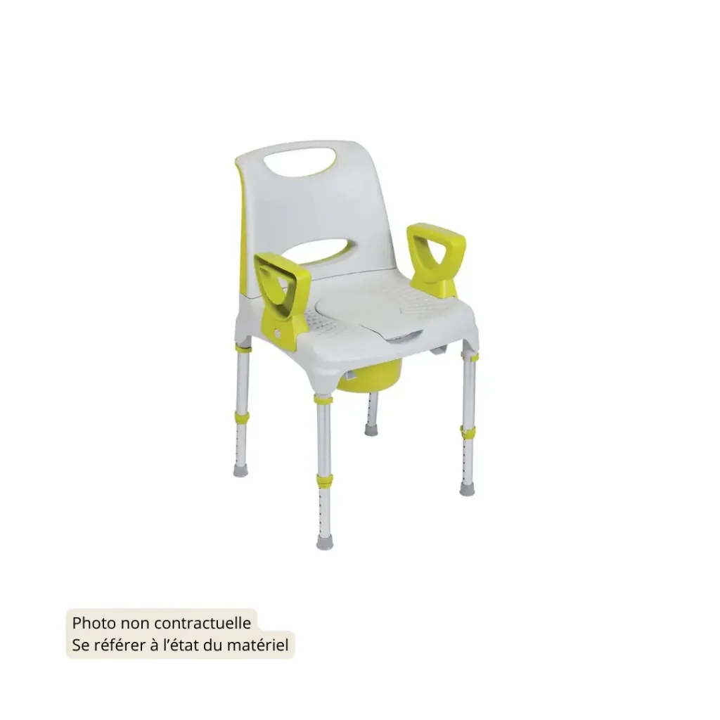​AQ-TICA Chaise de douche fixe (Anis, Très bon état)