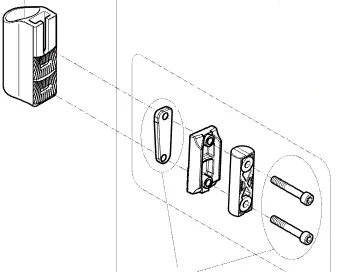 Kit support de fourche dentée Invacare Action