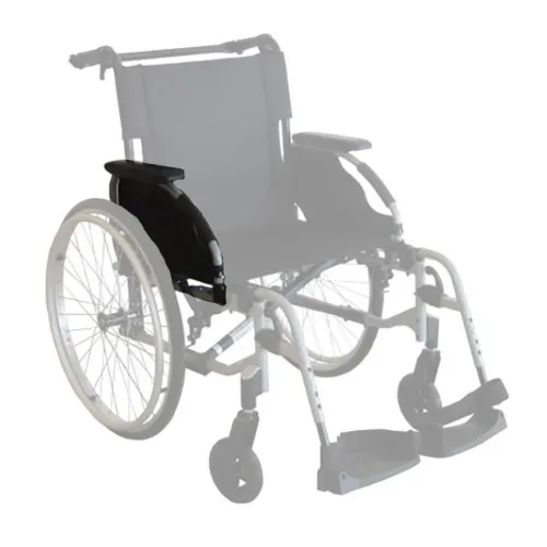 Accoudoir n°2 manchette courte - Amovible et Relevable - Invacare Action SP1639877-0653 / SP1639876-0653