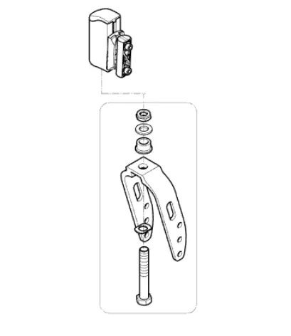 Kit fourche Action L61- 3 positions SP1644399