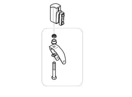 Kit fourche Action L36 - 1 position 1450027