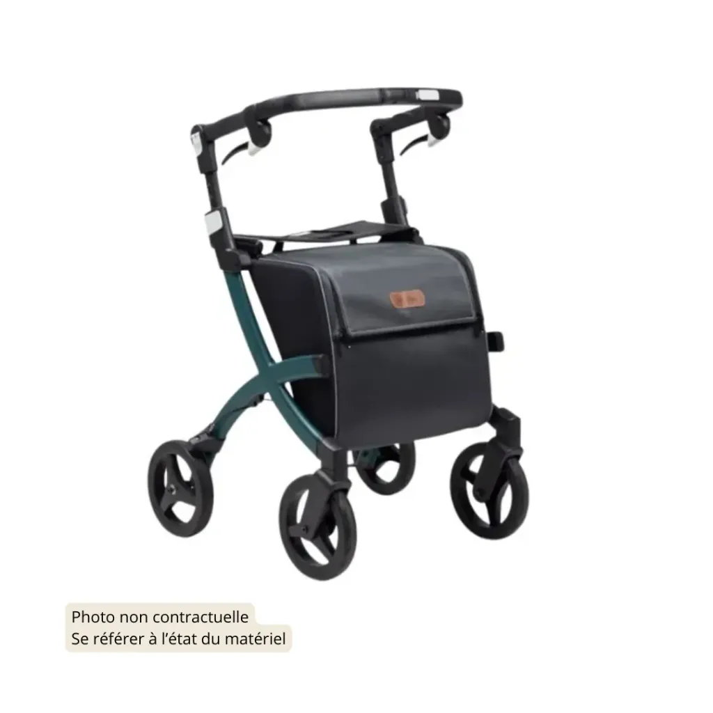 Rollz Flex déambulateur chariot de courses (Vert, Très bon état)