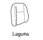 Coussin de dossier Laguna Confort Invacare