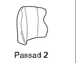 Coussin de dossier Passad 2 Confort Invacare