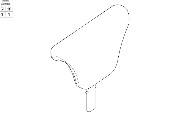 Accoudoirs enveloppant réglable en hauteur - SP1492547