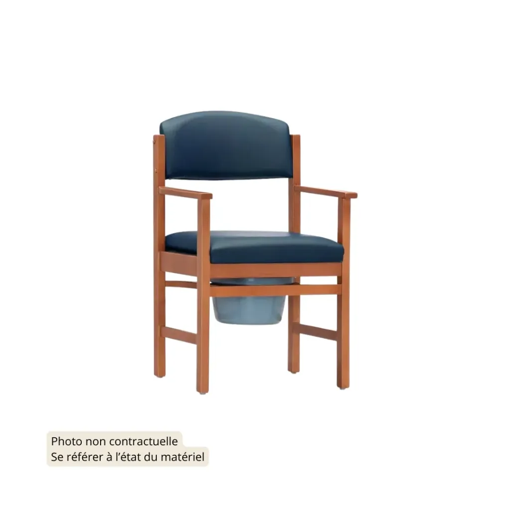 Chaise garde-robe en bois Folk (Très bon état)