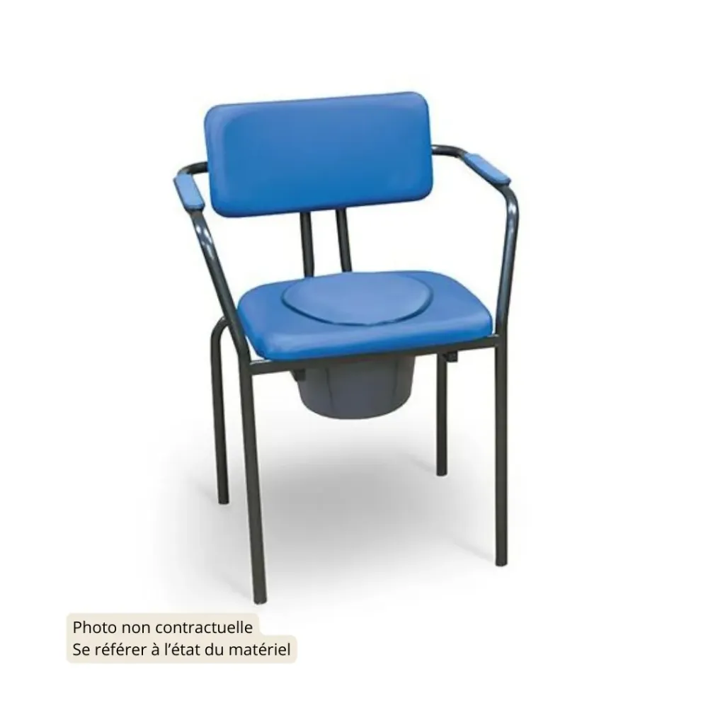320023 Chaise percée fixe