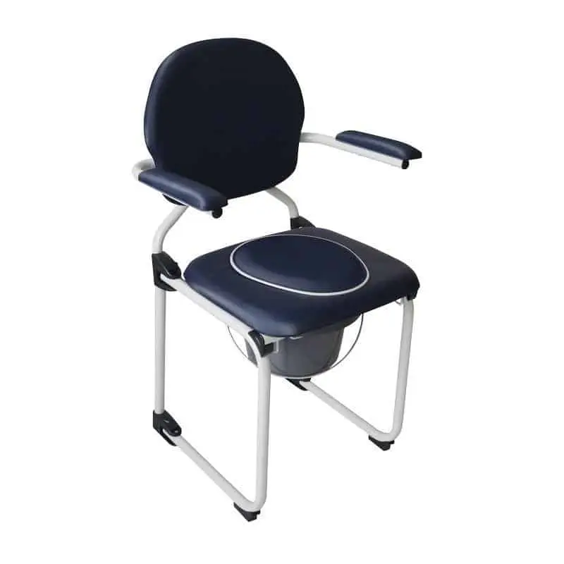 CARAIBES Chaise percée fixe