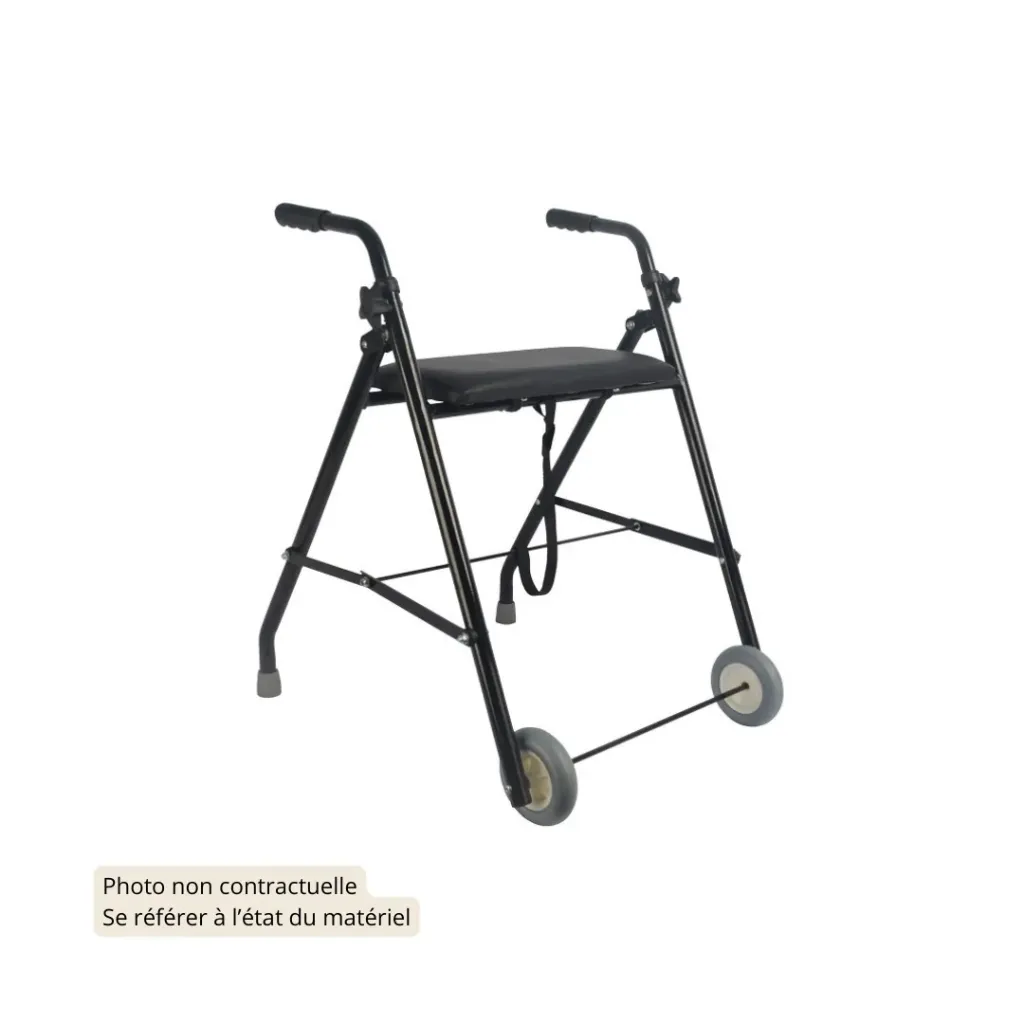 Betterlife Rollator 2 roues Déambulateur 2 roues