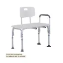 Chaise de douche style banc