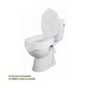 Surélévateur de toilette avec couvercle